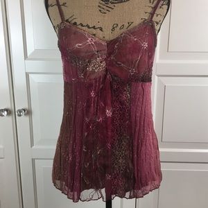 O&G Original & Glamour Rose/Pink Camisole Top